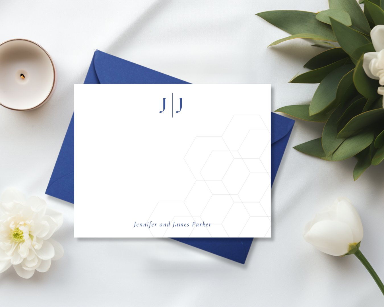 Couples Stationery, His, Hers, Flat Notecards, Notecards, Personalized, Thank You Notecards, Personalized Stationery