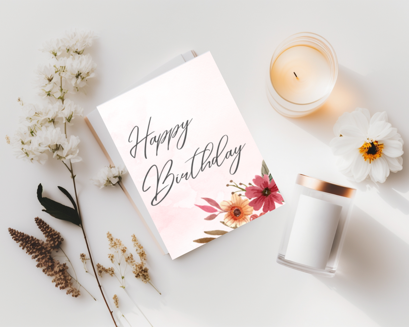 Vibrant Florals Greeting Cards