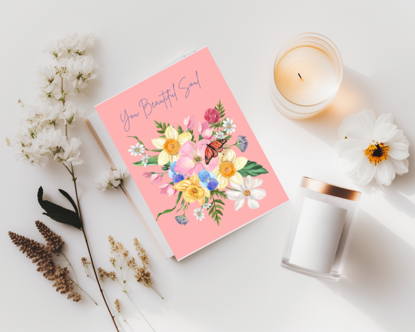 Vibrant Florals Greeting Cards