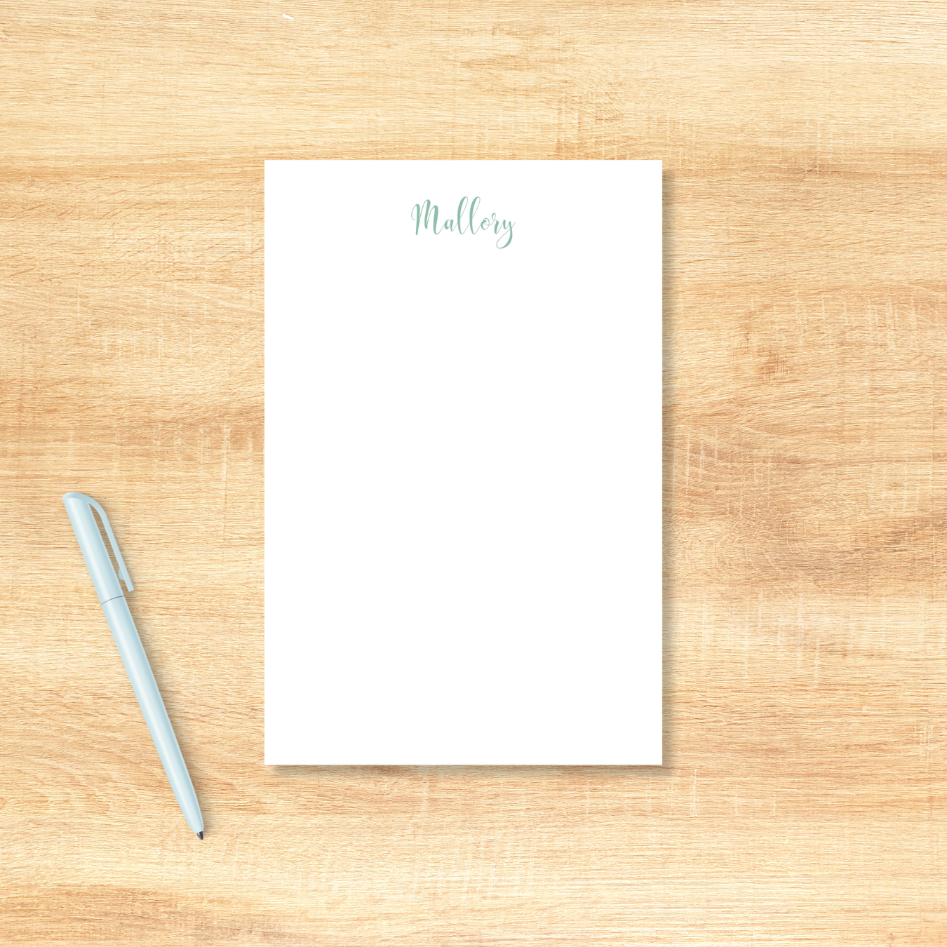 Personalized Notepad, Desk, Custom, Organization, Note Taking, Office, School, Work, Memo Pad, Feminine, Gift, Stationery