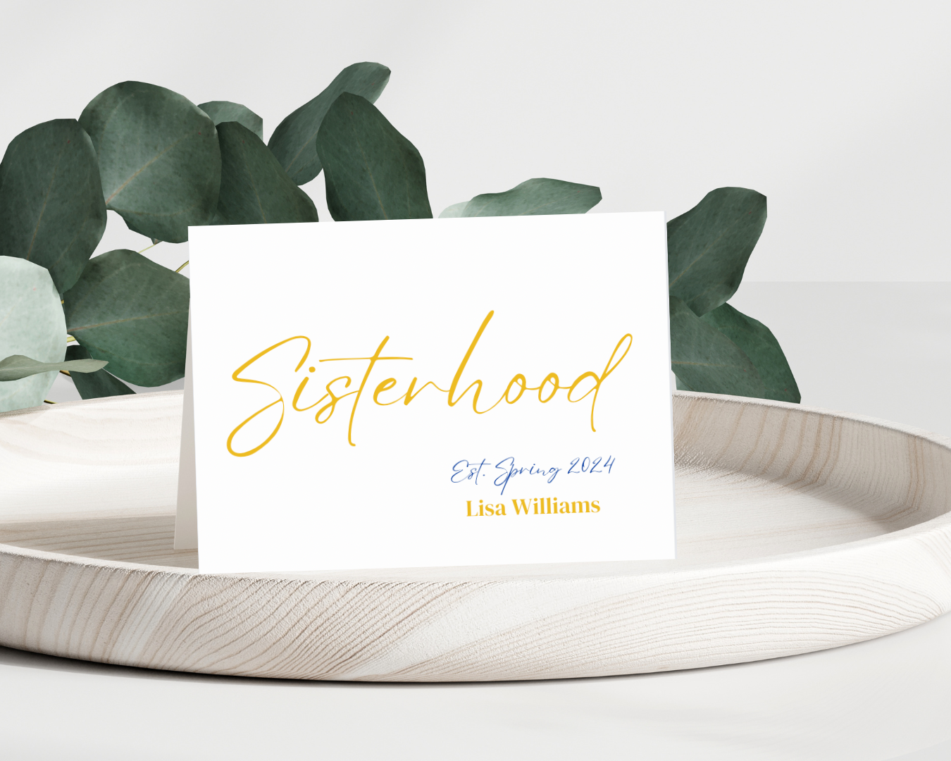 Sisterhood Custom Folded Notes