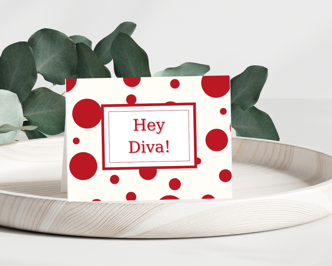 Thank You Notes, Delta Sigma Theta, Greeting Card, Red, White, Folded Card, Gift, Work, School, DST, Office