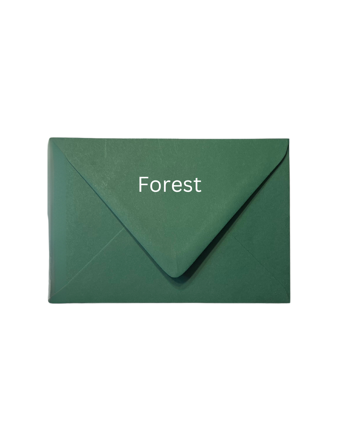 Happy Holidays in Green Folded Card