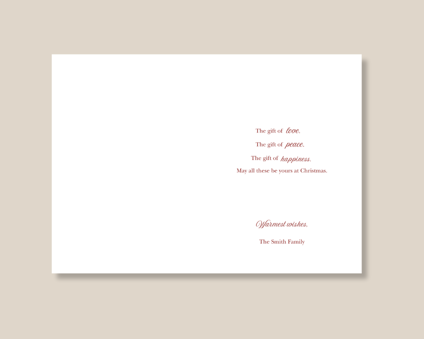 Merry Christmas, Personalized Holiday Cards, Christmas Florals, Holidays, Elegant, Greeting Cards, Stationery, Semi Custom