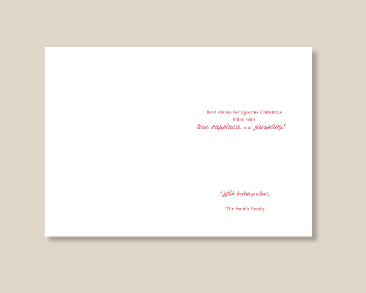 Tis The Season, Christmas, Merry Christmas, Personalized Holiday Cards, Christmas Florals, Holidays, Elegant, Greeting Cards, Stationery, Personalized