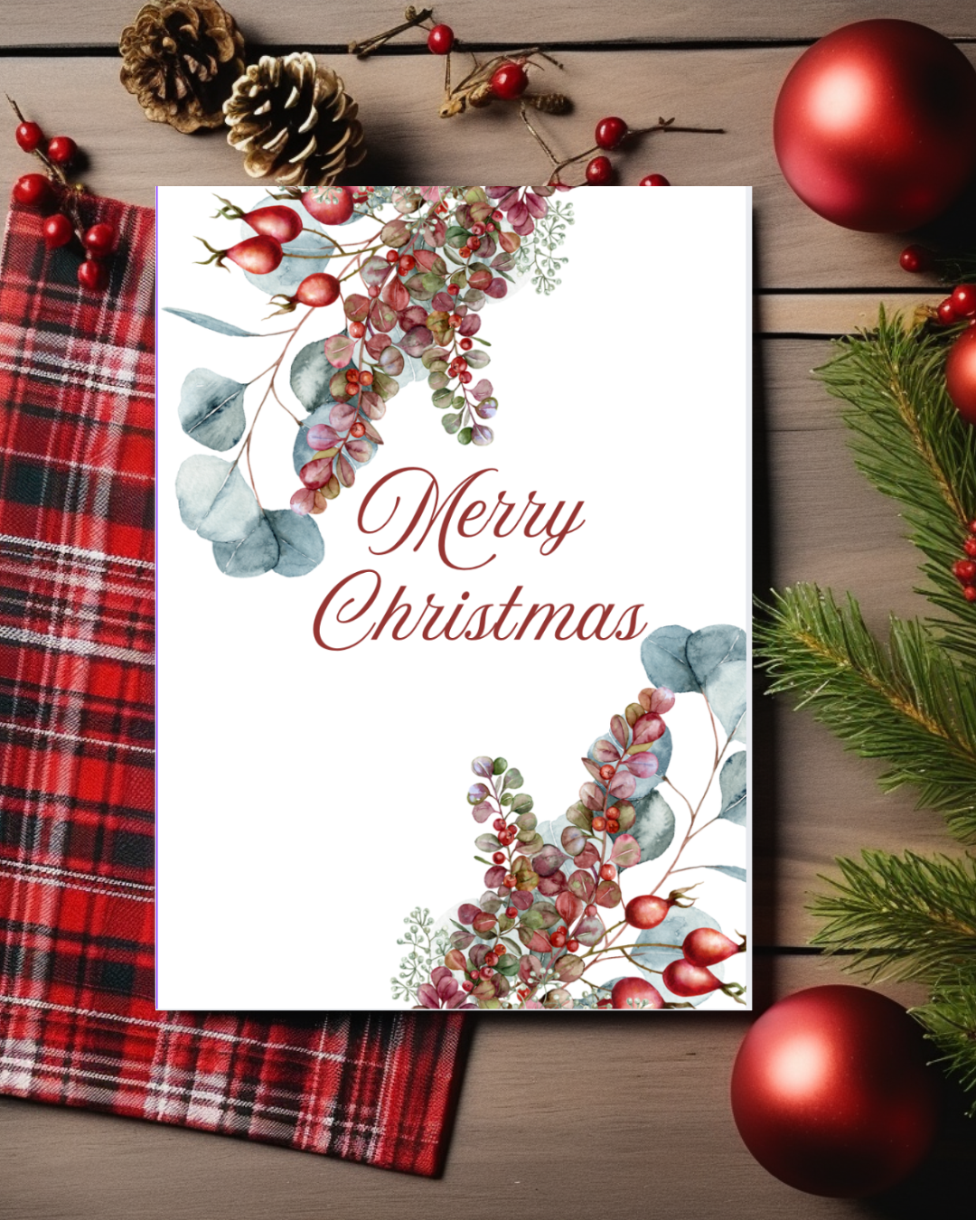 Merry Christmas, Personalized Holiday Cards, Christmas Florals, Holidays, Elegant, Greeting Cards, Stationery, Semi Custom