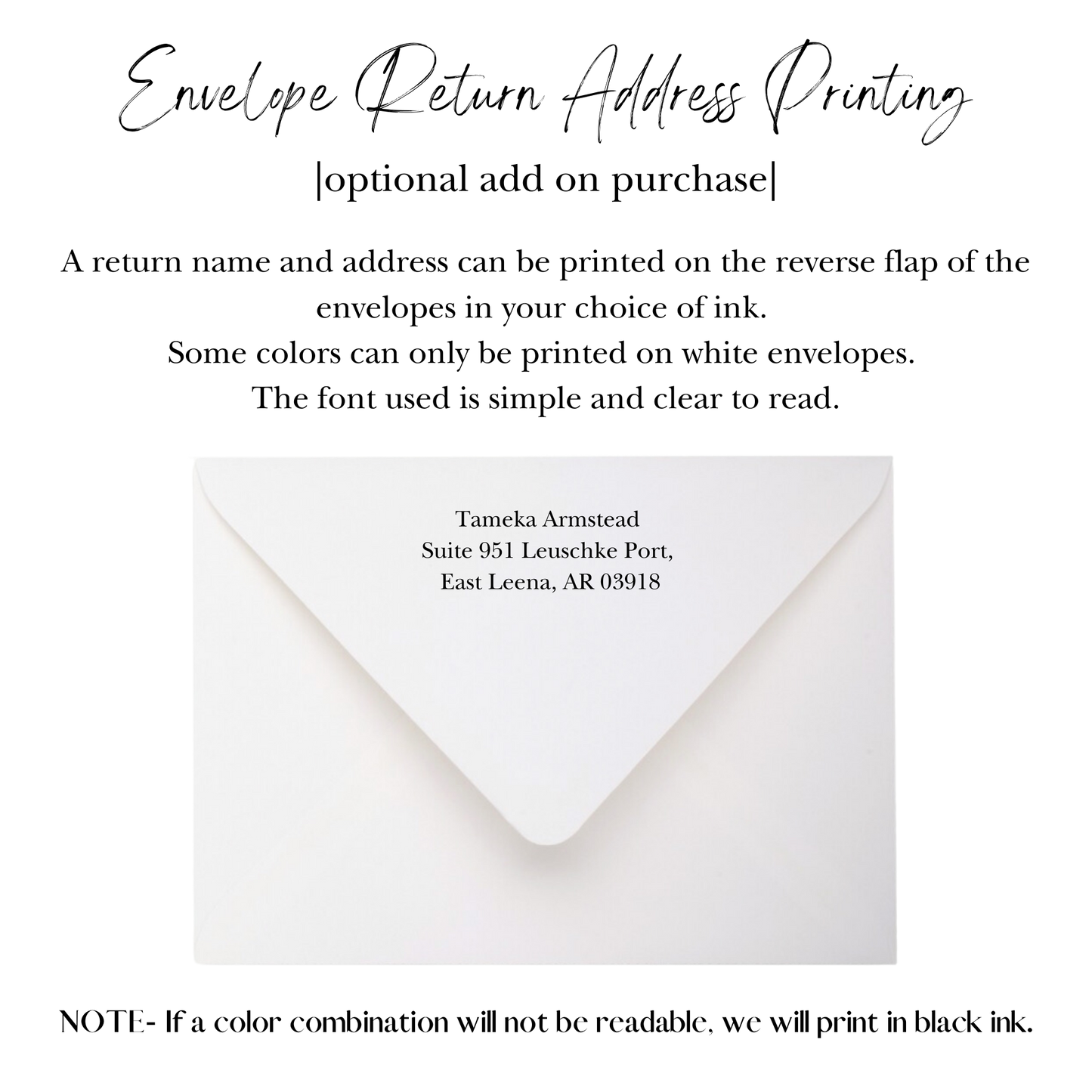 Timeless Notecards & Envelope Stationery Set