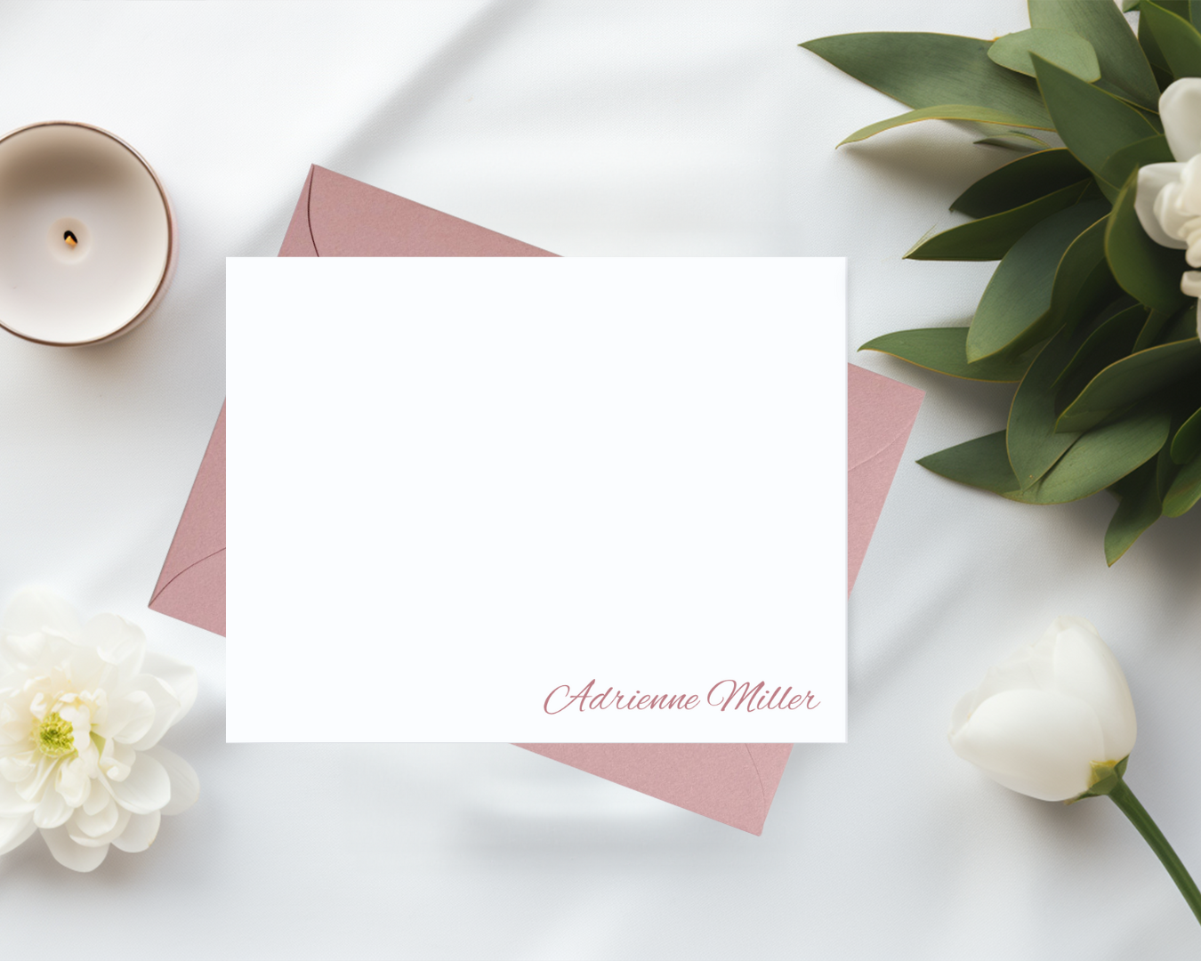 Timeless Notecards & Envelope Stationery Set